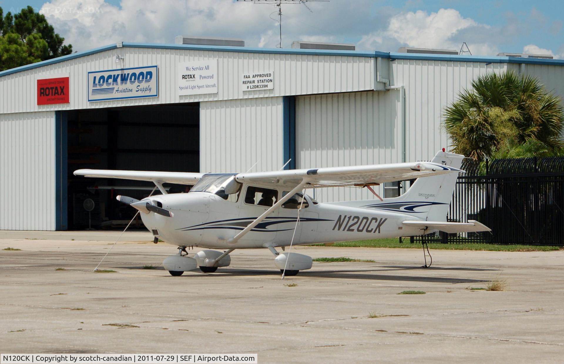 N120CK, 2005 Cessna 172S C/N 172S9807, 2005 Cessna 172S N120CK at Sebring Regional Airport, Sebring, FL
