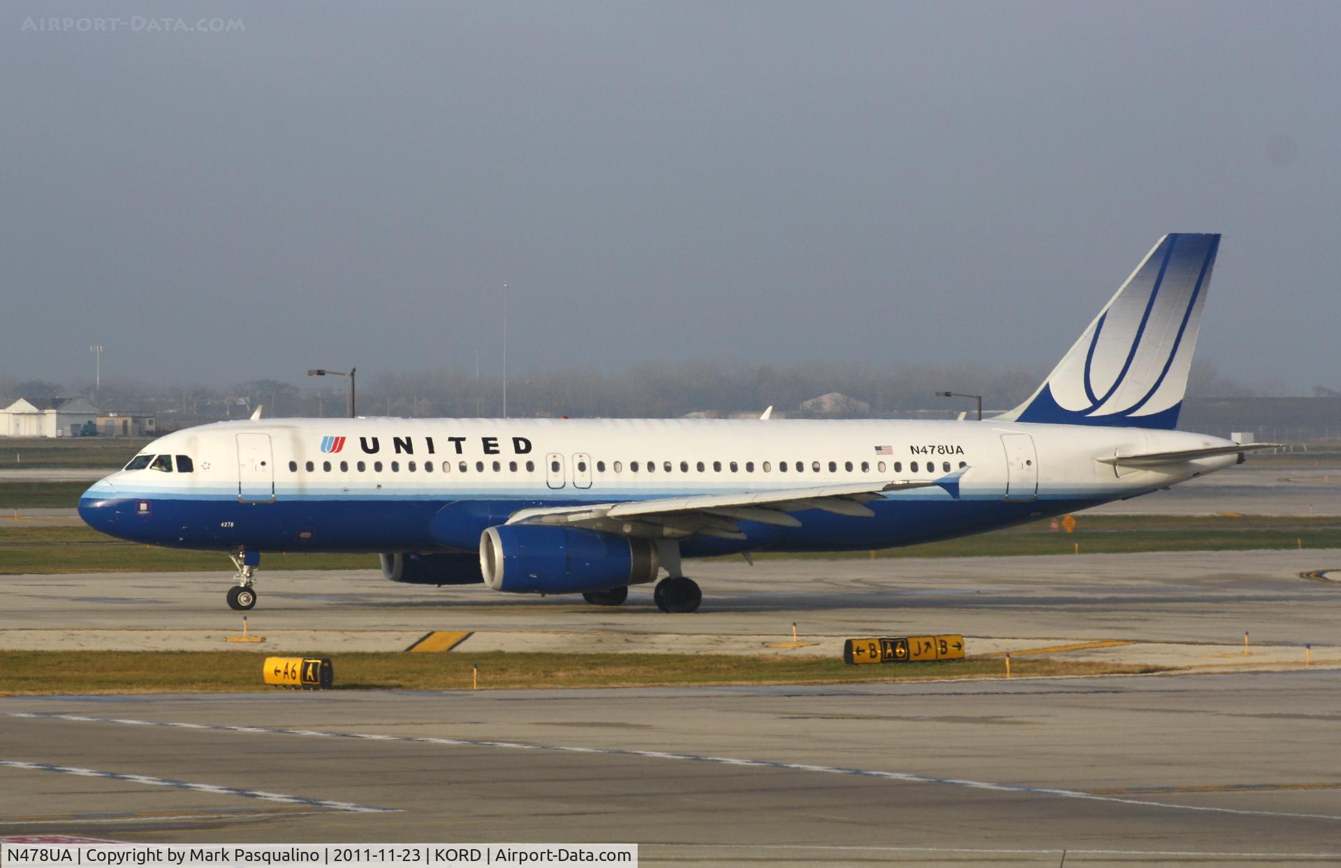 N478UA, 2001 Airbus A320-232 C/N 1533, Airbus A320