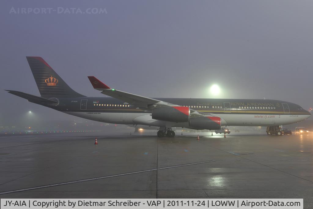 JY-AIA, 1993 Airbus A340-211 C/N 038, Royal Jordanian AIrbus A340-200