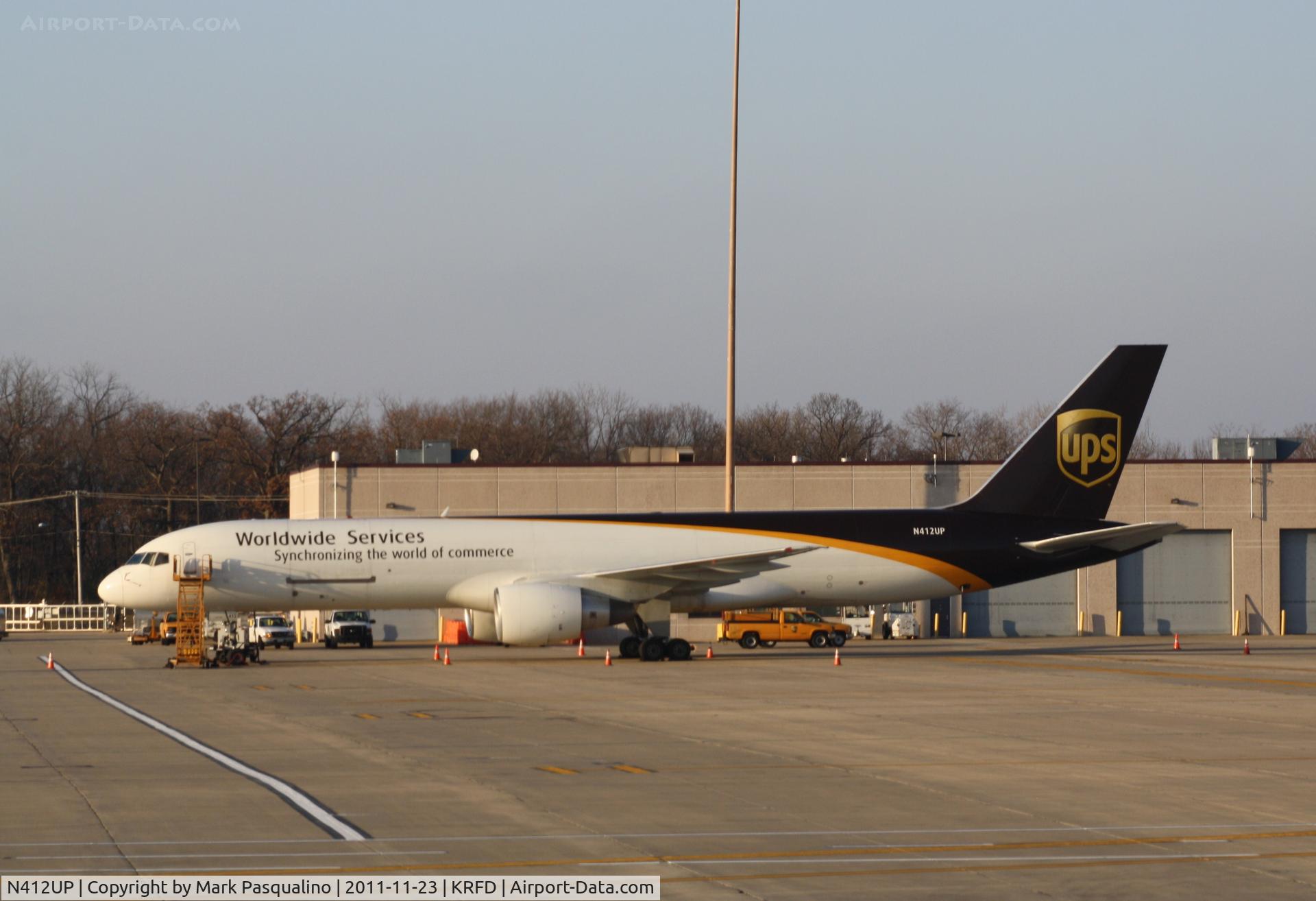 N412UP, 1988 Boeing 757-24APF C/N 23852, Boeing 757-200F
