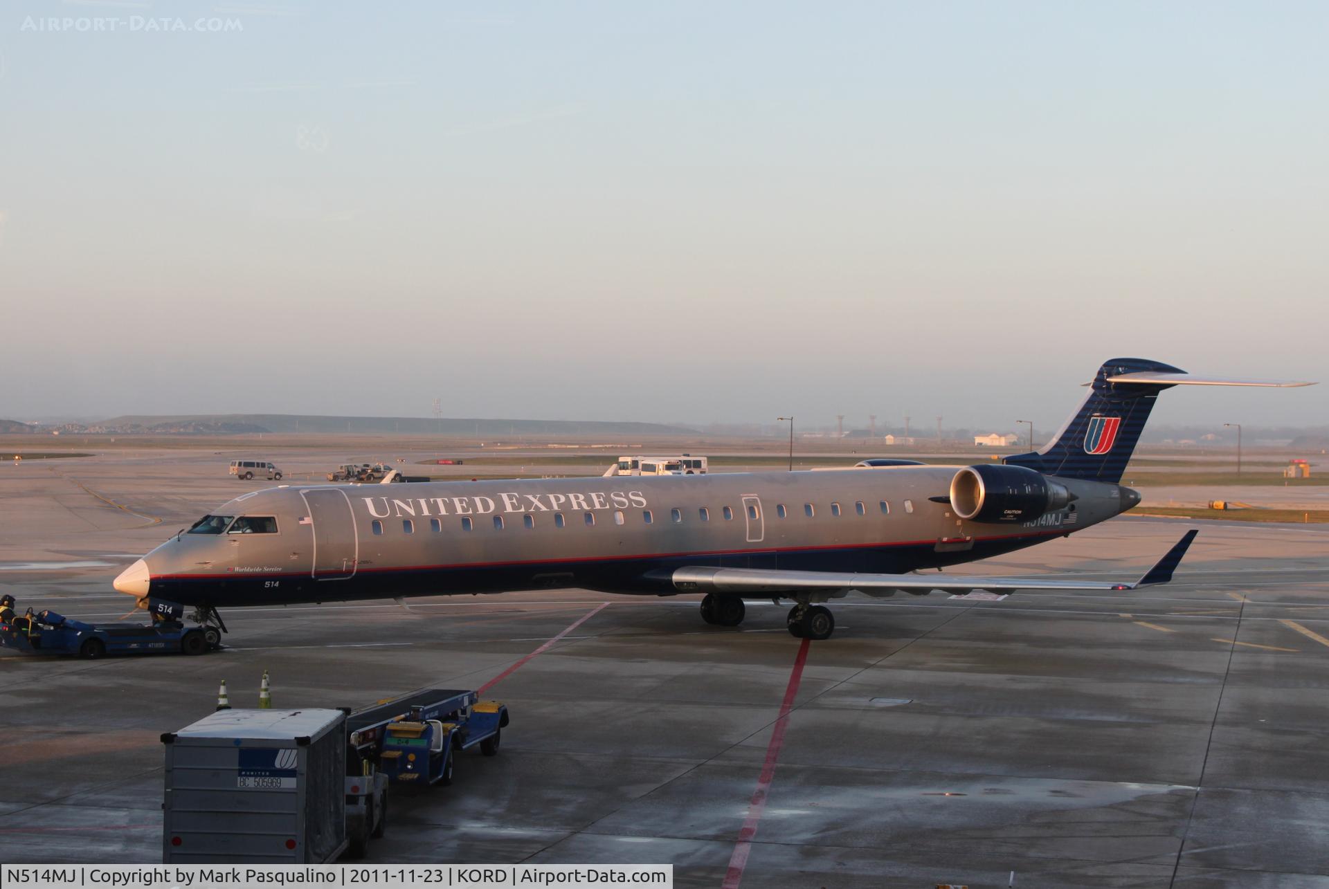 N514MJ, 2003 Bombardier CRJ-700 (CL-600-2C10) Regional Jet C/N 10116, CL-600-2C10
