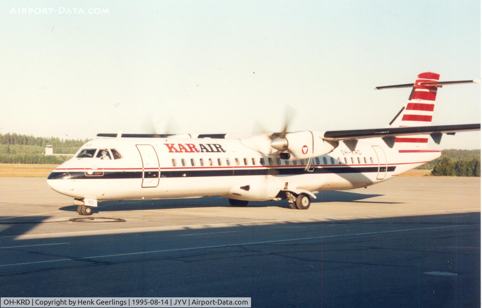 OH-KRD, 1990 ATR 72-201 C/N 162, Karair