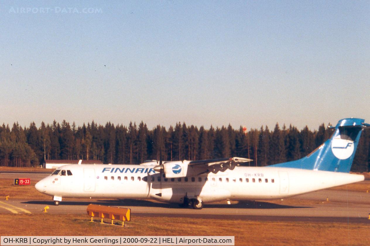 OH-KRB, 1989 ATR 72-201 C/N 140, Finnair