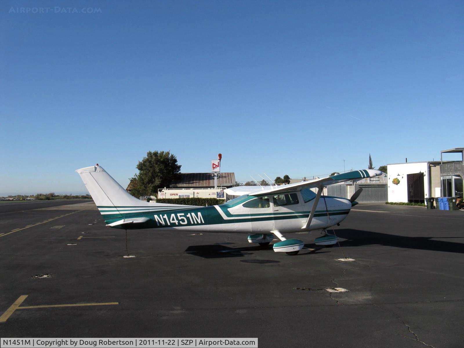 N1451M, 1975 Cessna 182P Skylane C/N 18264335, 1975 Cessna 182P SKYLANE, Continental O-470-S 230 Hp