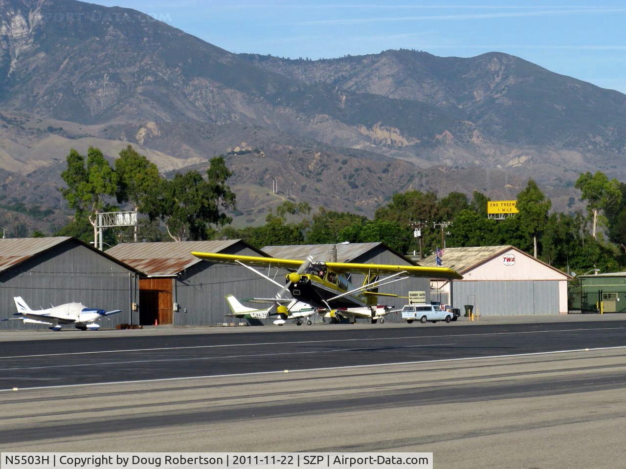 N5503H, 1978 Bellanca 8KCAB Super Decathlon C/N 413-78, 1978 Bellanca 8KCAB SUPER DECATHLON, Lycoming AEIO-360 180 Hp, CS prop, landing Rwy 22