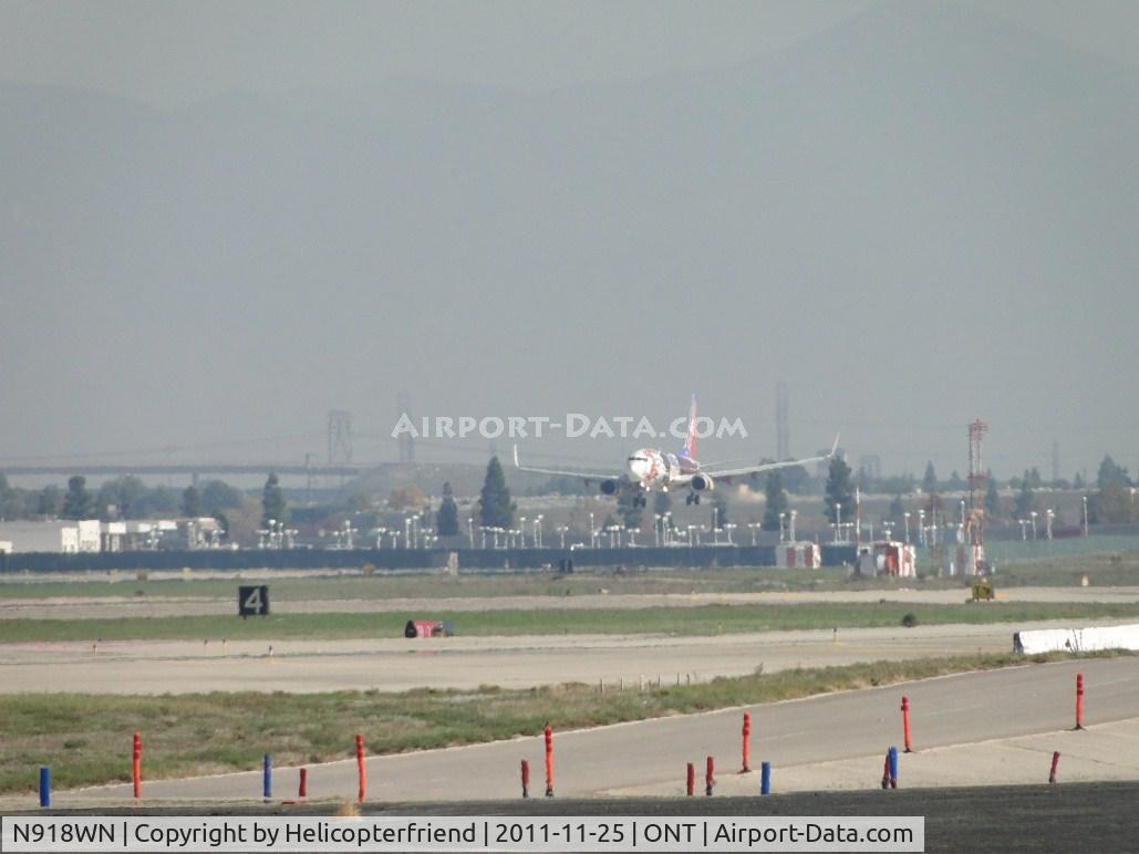 N918WN, 2008 Boeing 737-7H4 C/N 29843, 