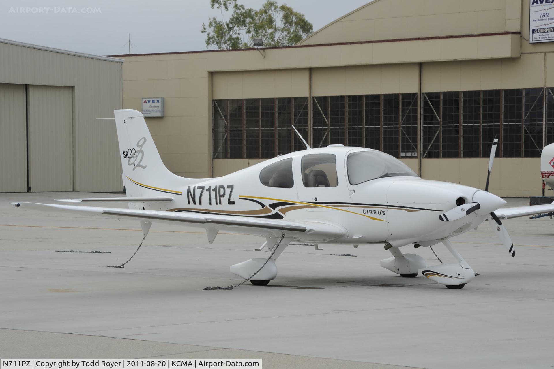 N711PZ, 2004 Cirrus SR22 G2 C/N 0942, Camarillo Airport
