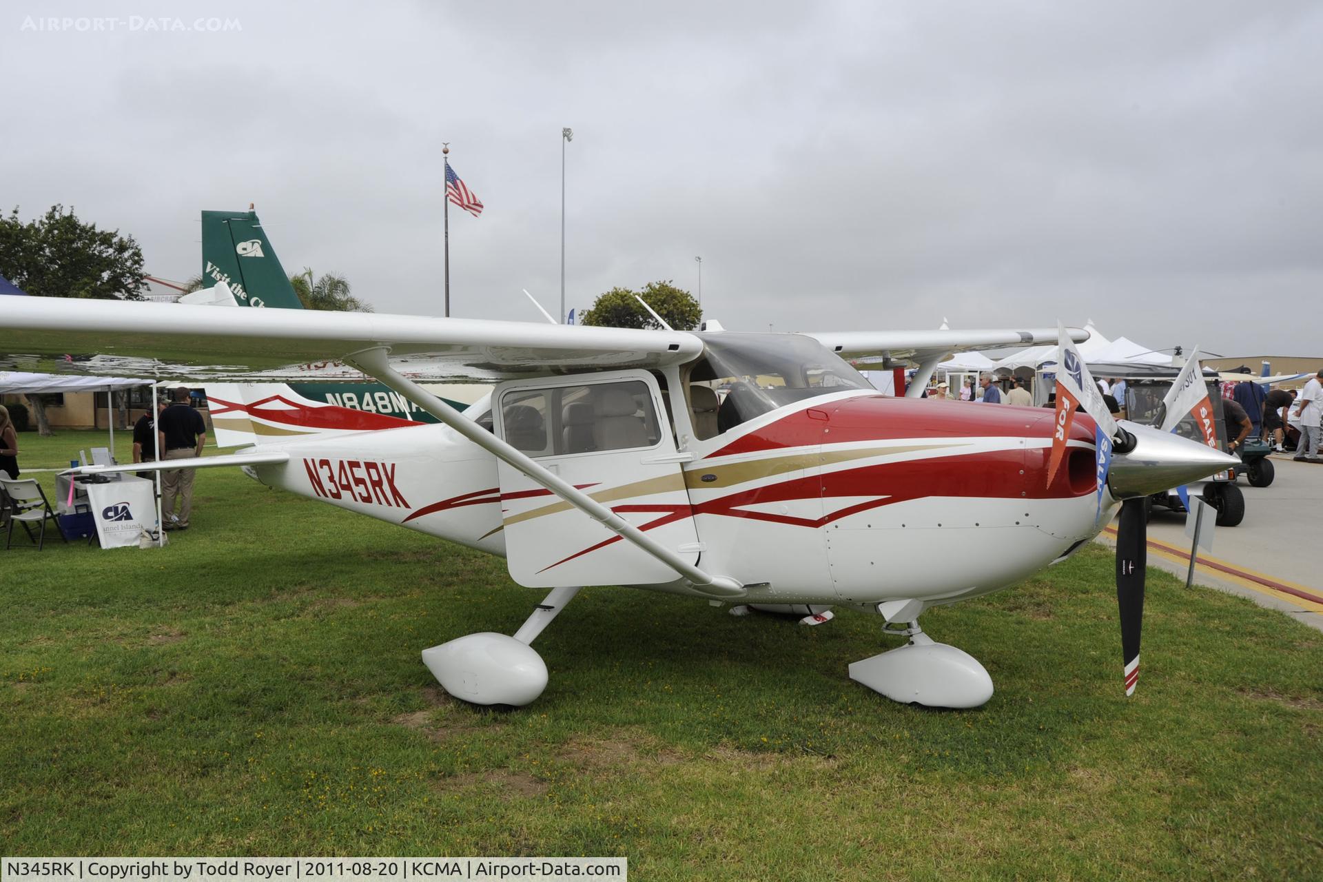 N345RK, 2007 Cessna T182T Turbo Skylane C/N T18208790, Camarillo airshow 2011