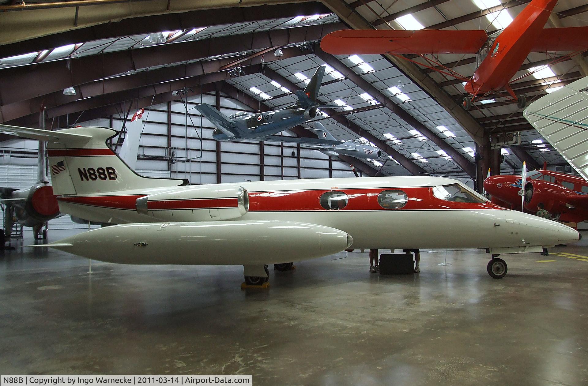 N88B, 1965 Learjet 23 C/N 23-015, Learjet 23 at the Pima Air & Space Museum, Tucson AZ