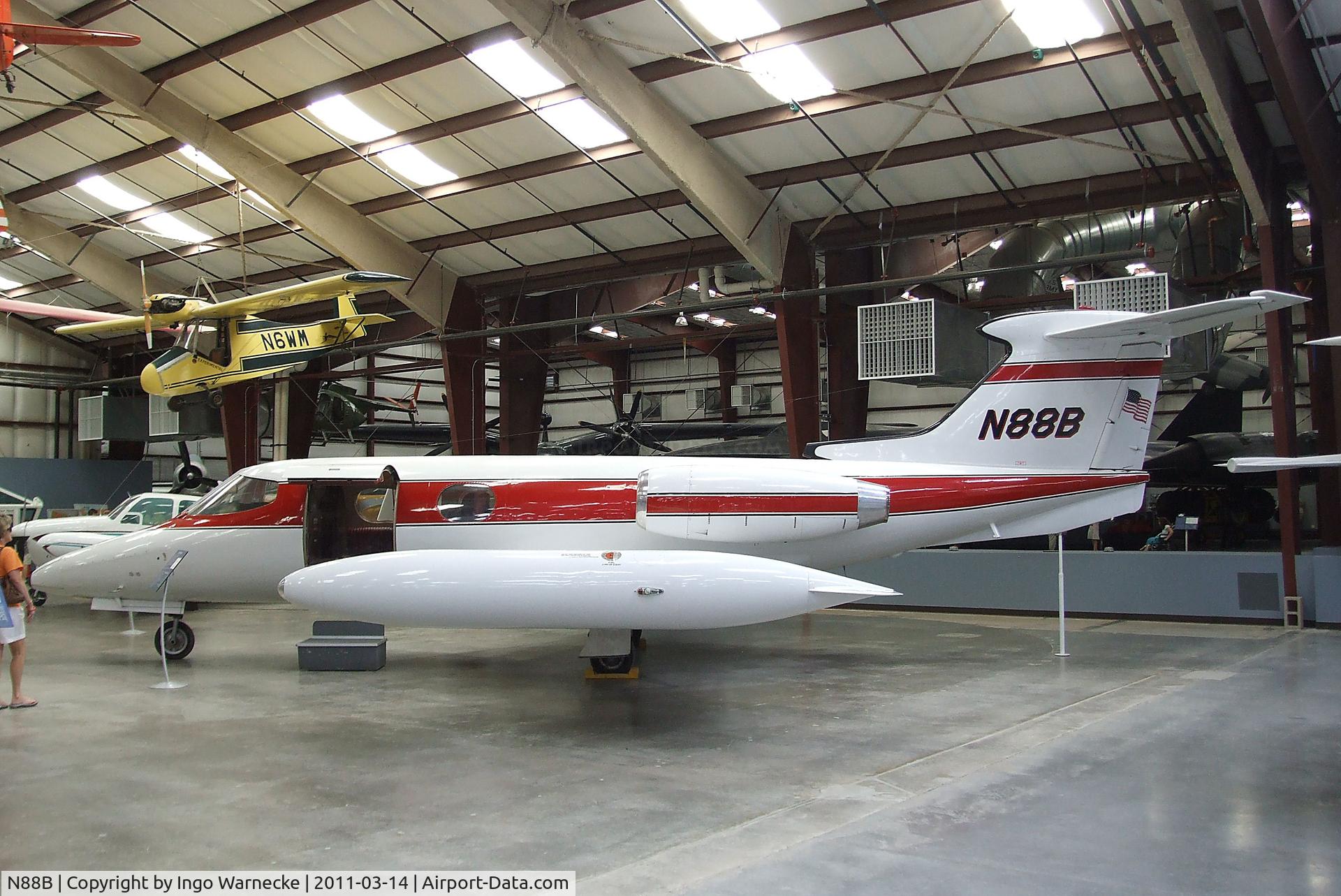 N88B, 1965 Learjet 23 C/N 23-015, Learjet 23 at the Pima Air & Space Museum, Tucson AZ