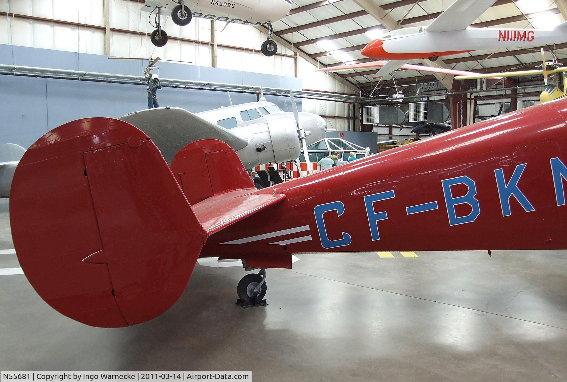 N55681, Beech 18D C/N 177, Beechcraft S18D Twin Beech at the Pima Air & Space Museum, Tucson AZ