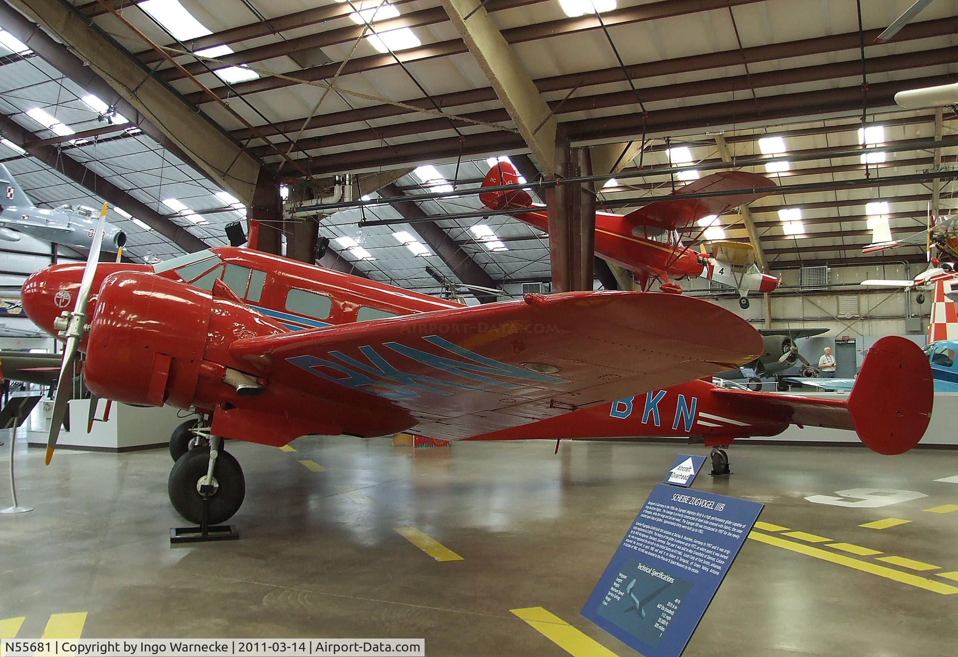 N55681, Beech 18D C/N 177, Beechcraft S18D Twin Beech at the Pima Air & Space Museum, Tucson AZ