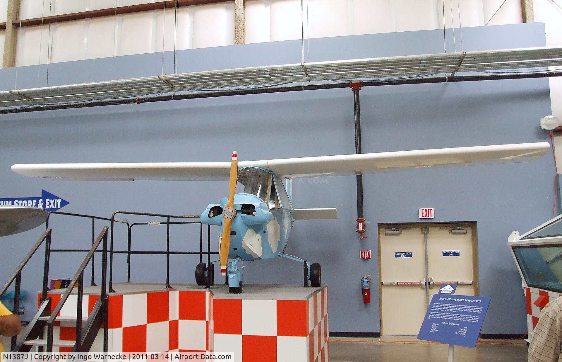N1387J, Aerosport Quail C/N Q547169410, Aerosport (F. H. Hastings) Quail at the Pima Air & Space Museum, Tucson AZ
