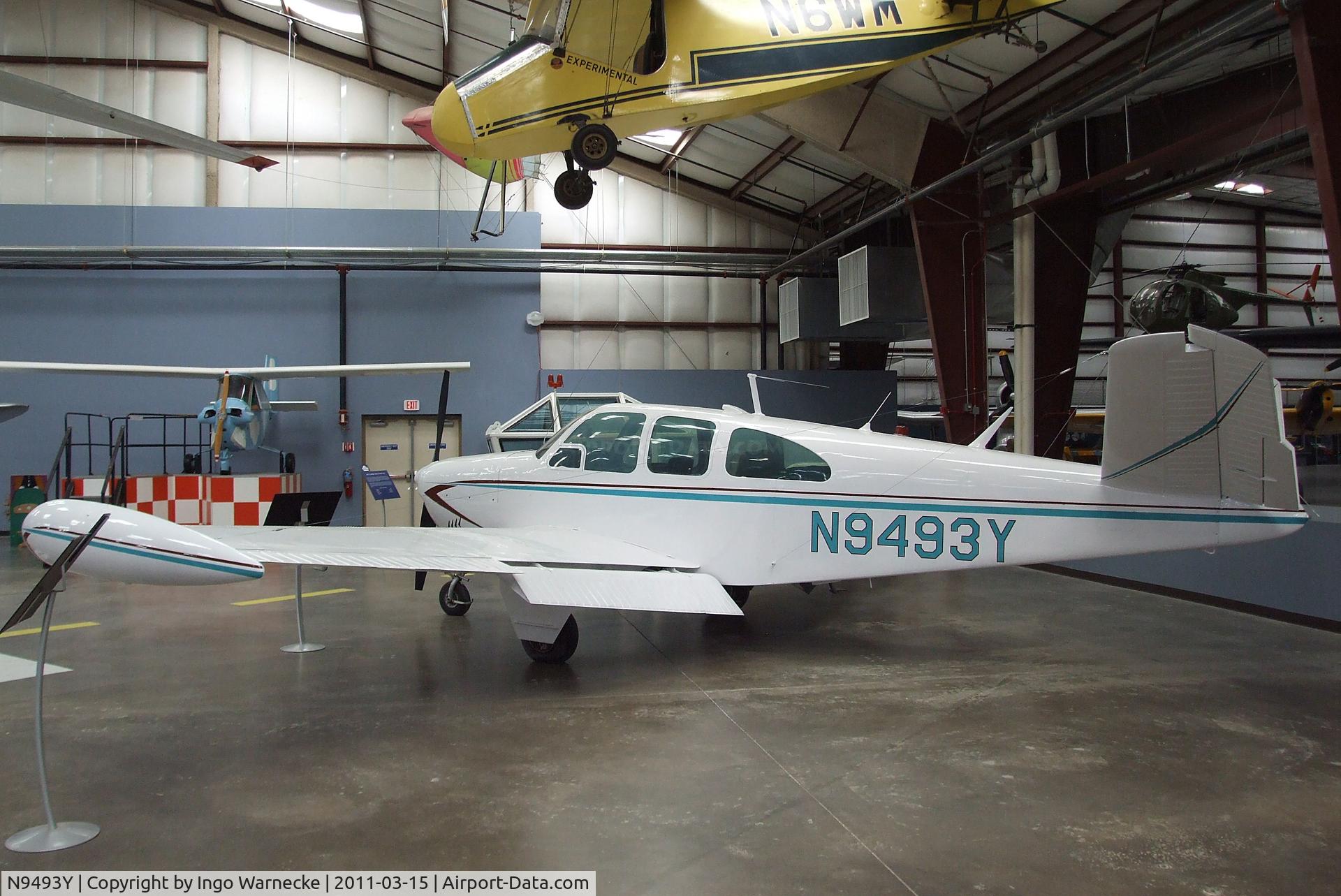 N9493Y, Beech N35 Bonanza C/N D-6668, Beechcraft N35 Bonanza at the Pima Air & Space Museum, Tucson AZ