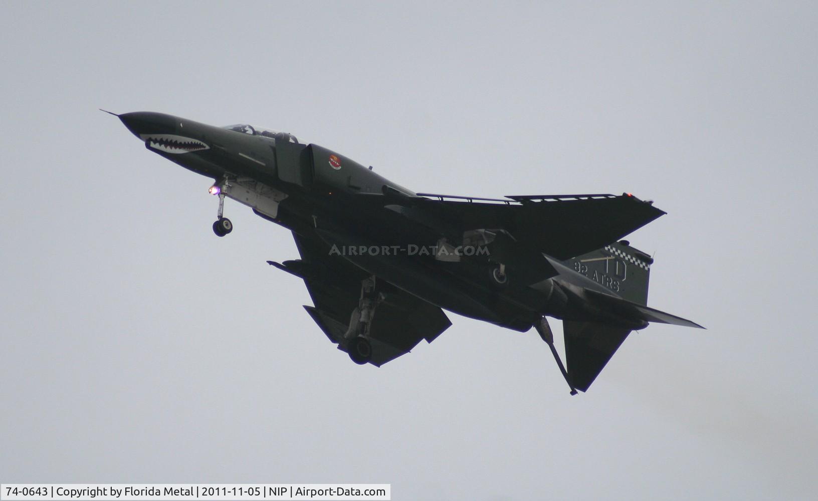 74-0643, 1974 McDonnell Douglas QF-4E Phantom II C/N 4794, QF-4E