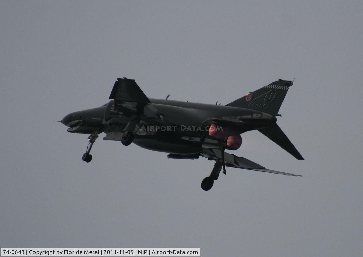 74-0643, 1974 McDonnell Douglas QF-4E Phantom II C/N 4794, QF-4E