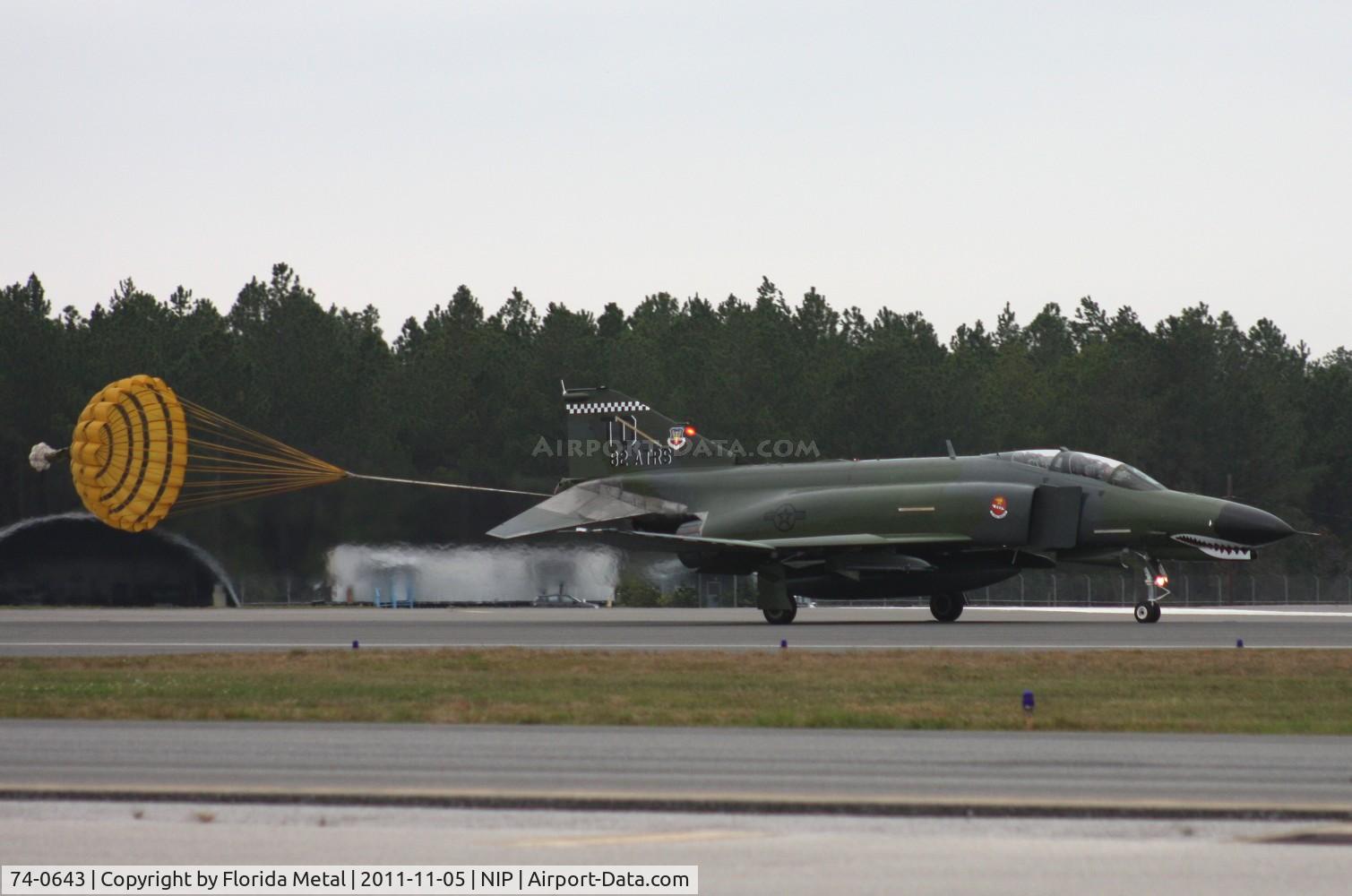 74-0643, 1974 McDonnell Douglas QF-4E Phantom II C/N 4794, QF-4E