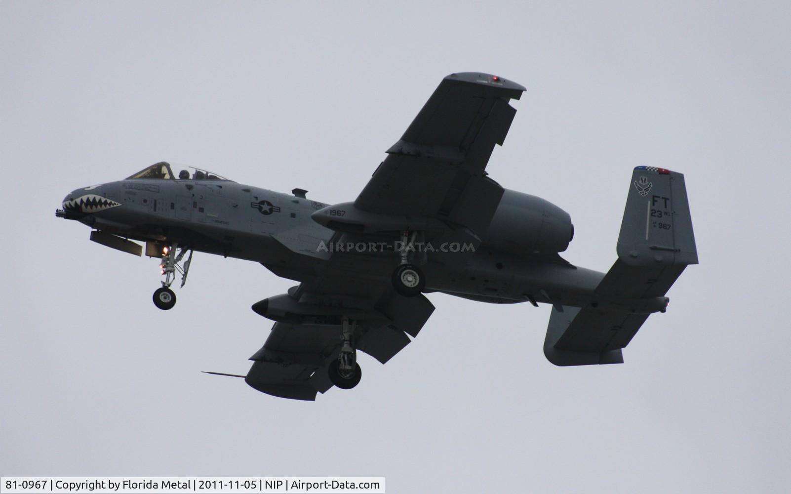 81-0967, 1981 Fairchild Republic A-10C Thunderbolt II C/N A10-0662, A-10 Warthog