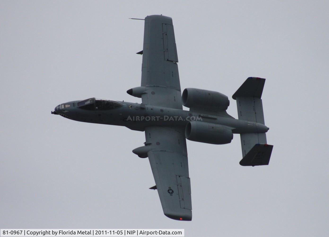 81-0967, 1981 Fairchild Republic A-10C Thunderbolt II C/N A10-0662, A-10 Warthog
