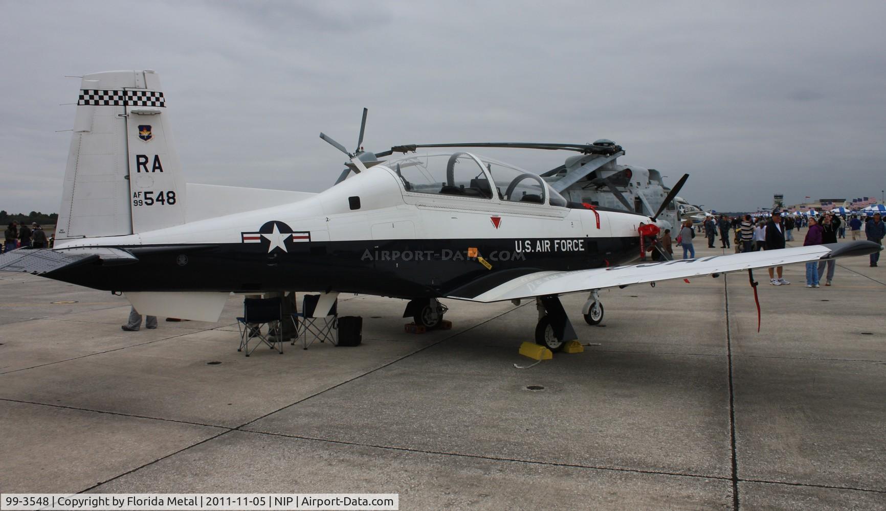 99-3548, 1999 Raytheon Beech T-6A Texan II C/N PT-52, Texan II
