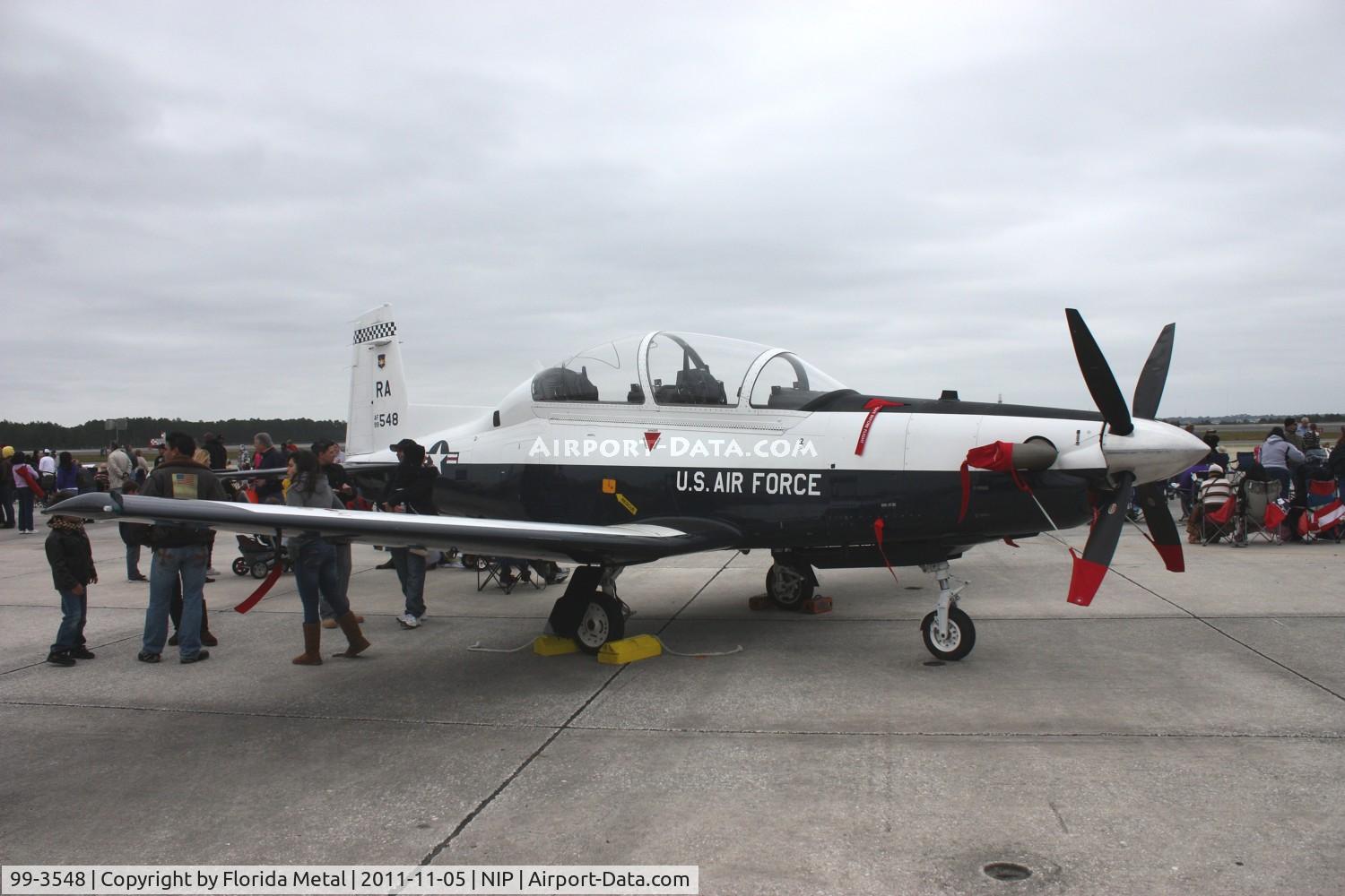 99-3548, 1999 Raytheon Beech T-6A Texan II C/N PT-52, Texan II