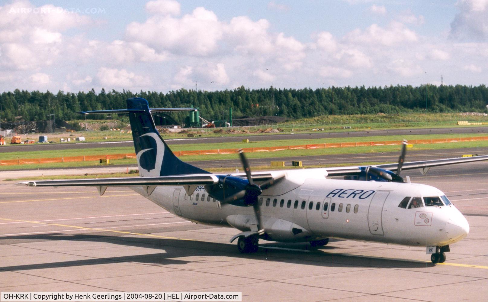 OH-KRK, 1991 ATR 72-201 C/N 251, AERO