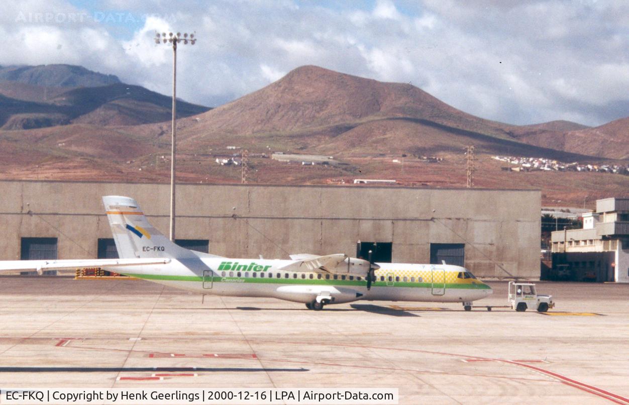 EC-FKQ, 1991 ATR 72-201 C/N 276, Binter