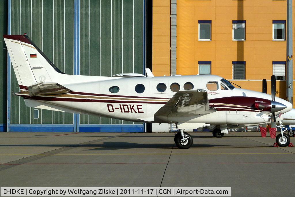 D-IDKE, 2008 Hawker Beechcraft C90GTI King Air King Air C/N LJ-1865, visitor