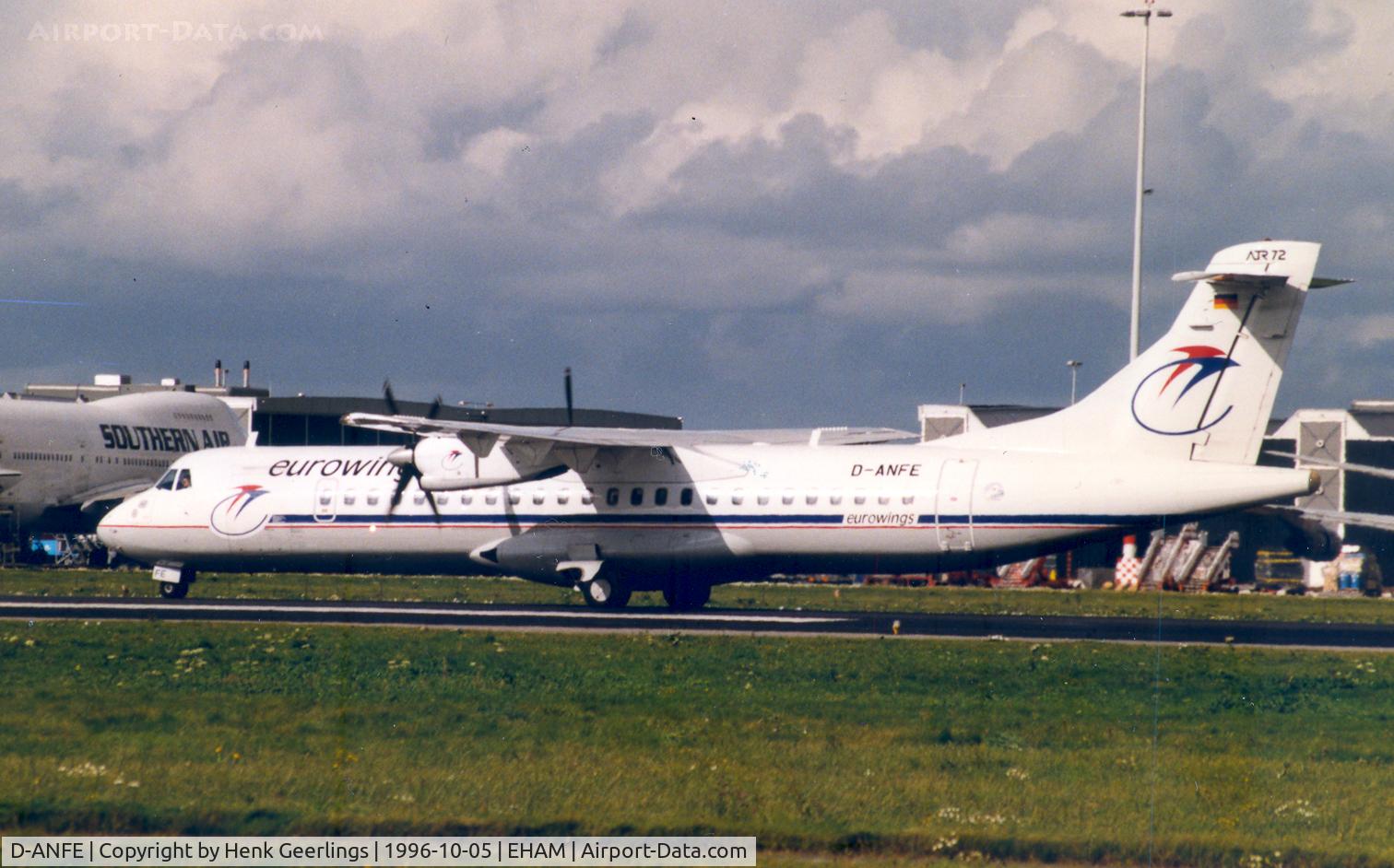 D-ANFE, 1992 ATR 72-202F C/N 294, Eurowings