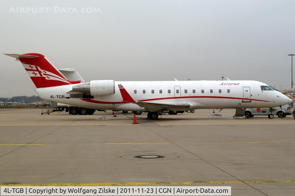 4L-TGB, 2000 Canadair CRJ-200LR (CL-600-2B19) C/N 7442, visitor