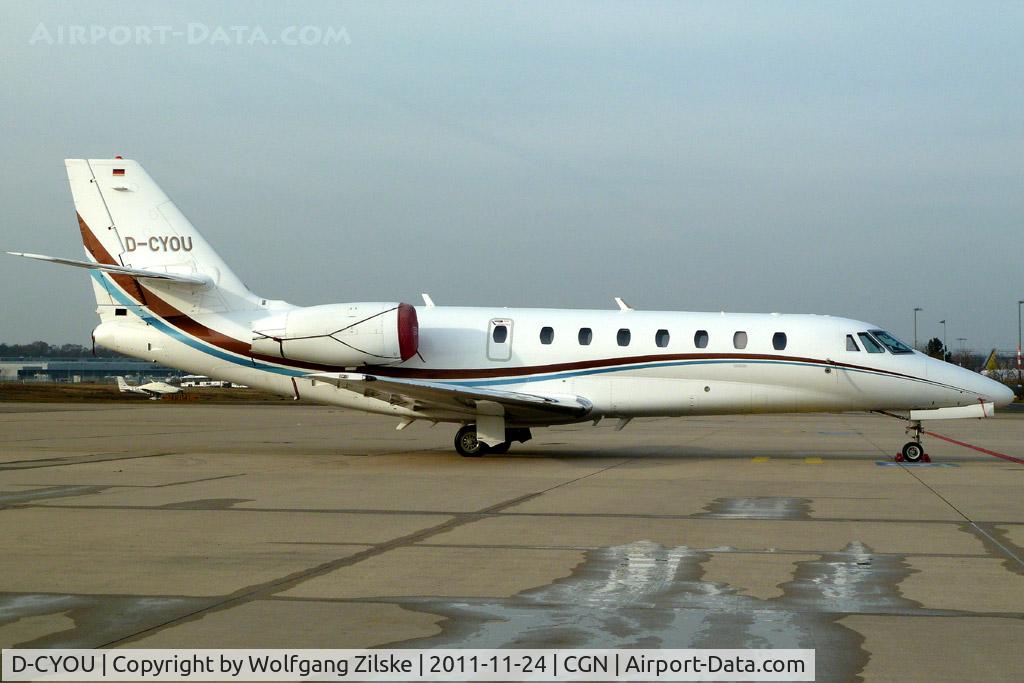 D-CYOU, 2007 Cessna 680 Citation Sovereign C/N 680-0156, visitor