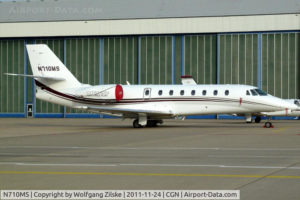 N710MS, 2007 Cessna 680 Citation Sovereign C/N 680-0162, visitor