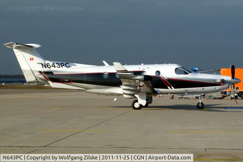 N643PC, 2005 Pilatus PC-12/45 C/N 643, visitor