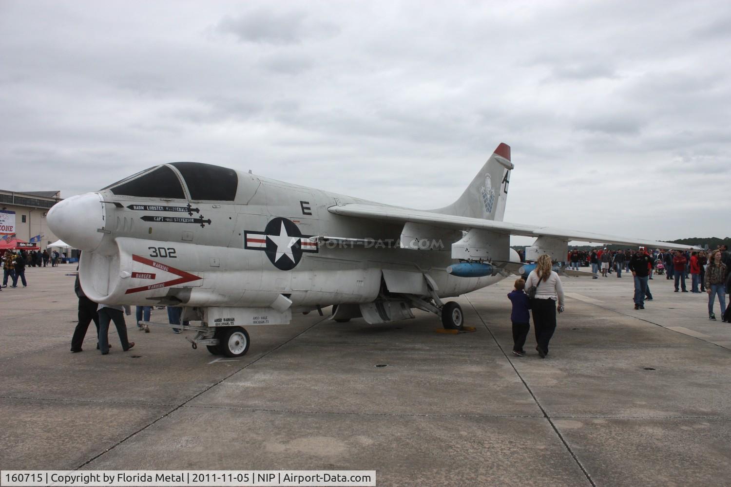 160715, LTV A-7E Corsair II C/N E-548, A-7E Corsair II