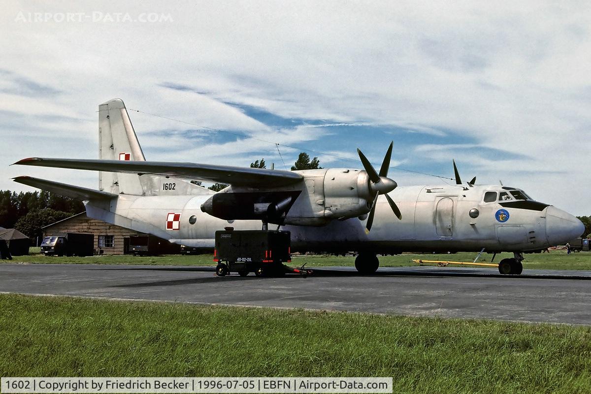 1602, 1973 Antonov An-26 C/N 7301602, static display