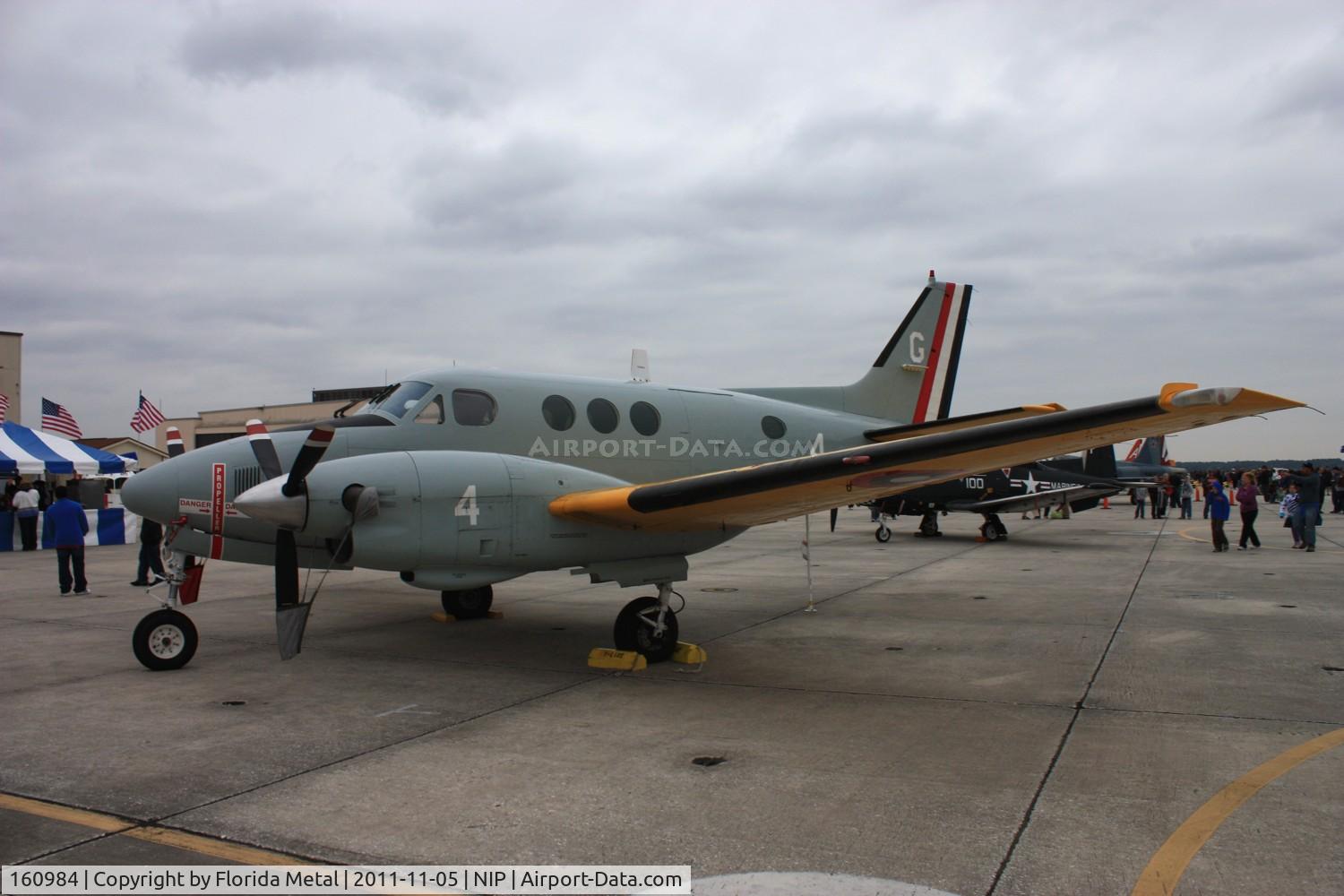 160984, Beechcraft T-44A Pegasus C/N LL-36, T-44A in retro colors