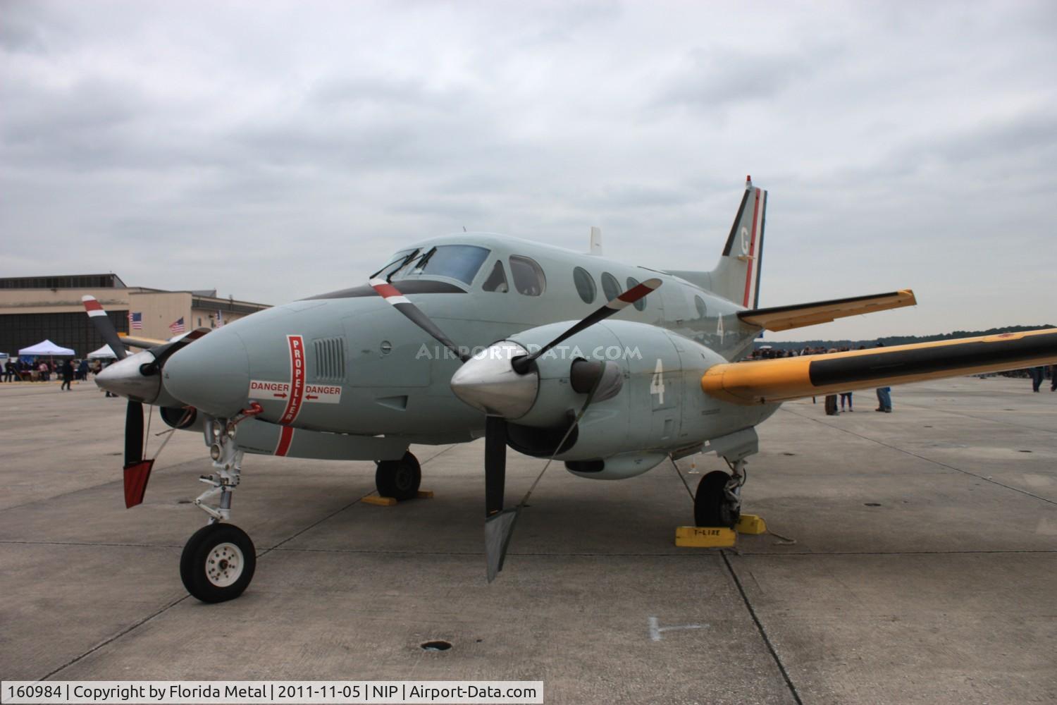 160984, Beechcraft T-44A Pegasus C/N LL-36, T-44A in retro colors