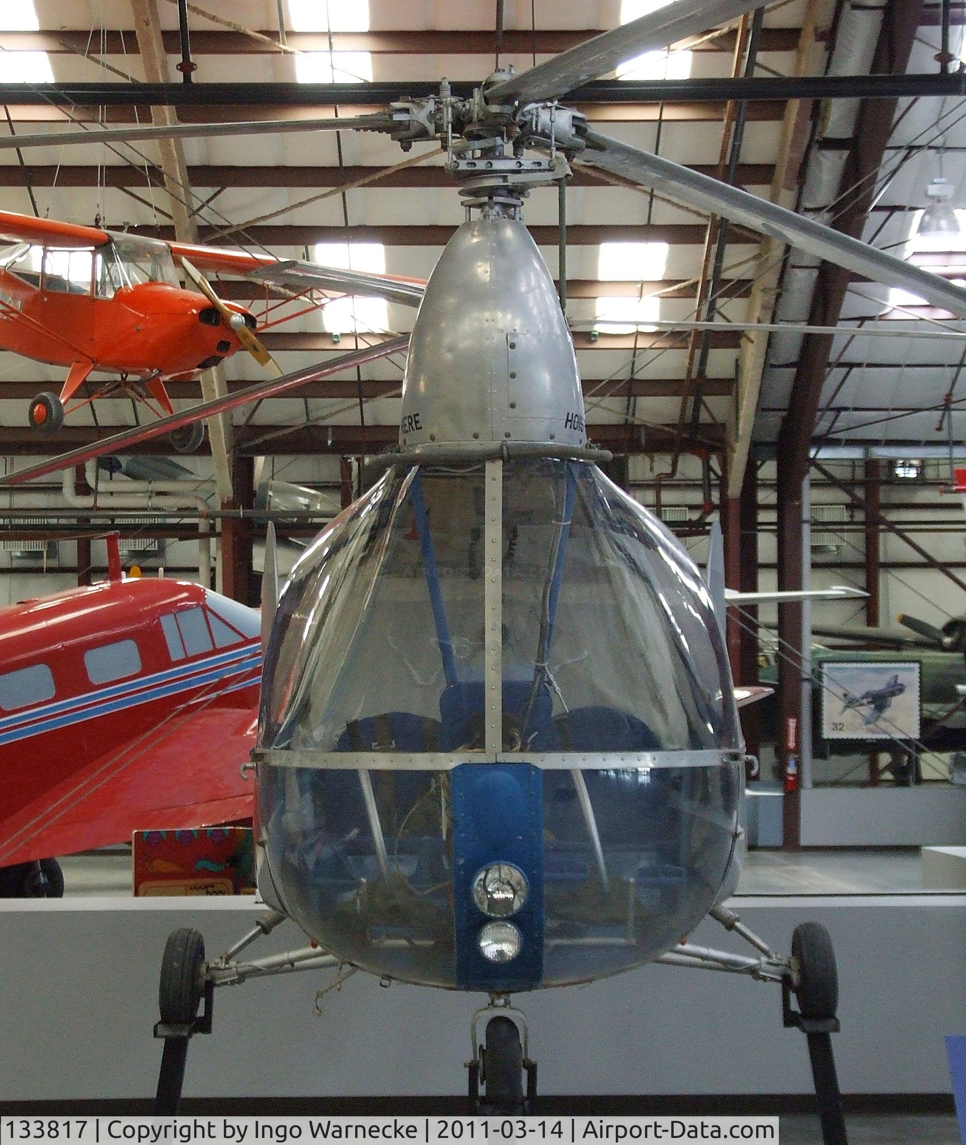 133817, 1952 McCulloch XHUM-1 C/N 1001, McCulloch XHUM-1 at the Pima Air & Space Museum, Tucson AZ