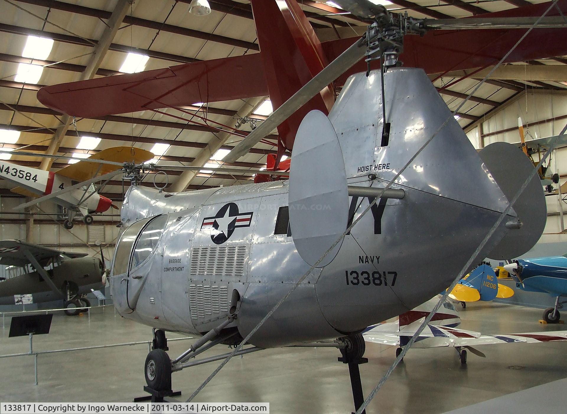 133817, 1952 McCulloch XHUM-1 C/N 1001, McCulloch XHUM-1 at the Pima Air & Space Museum, Tucson AZ