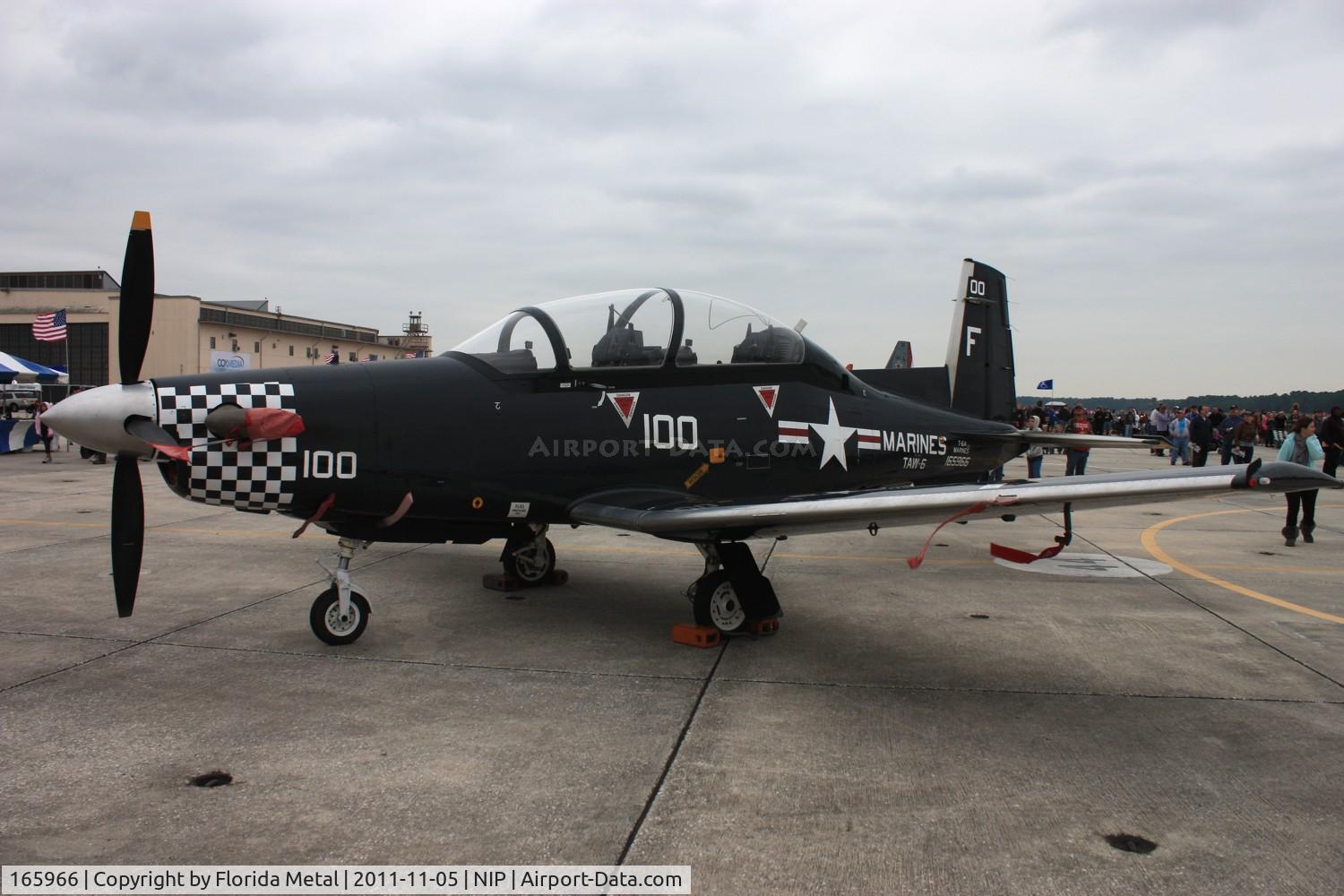 165966, Raytheon T-6A Texan II C/N PT-109, Texan II retro colors