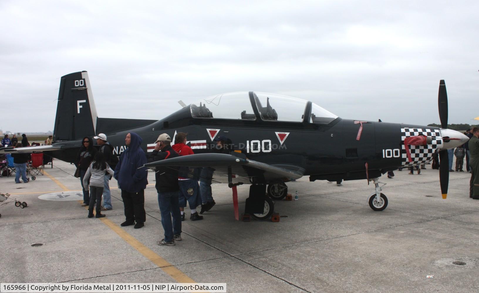165966, Raytheon T-6A Texan II C/N PT-109, Texan II retro colors