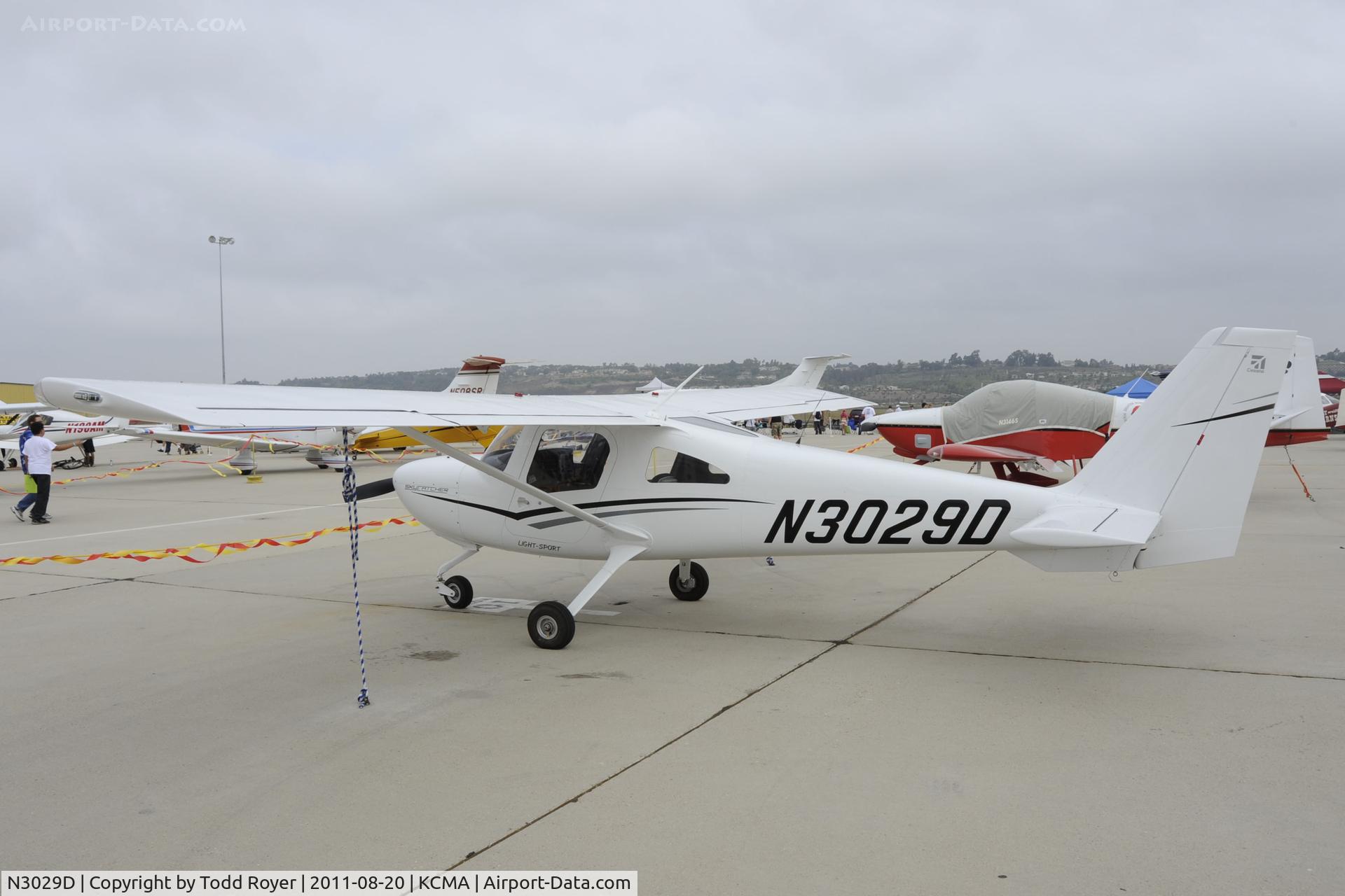 N3029D, 2011 Cessna 162 Skycatcher C/N 16200097, Camarillo Airshow 2011