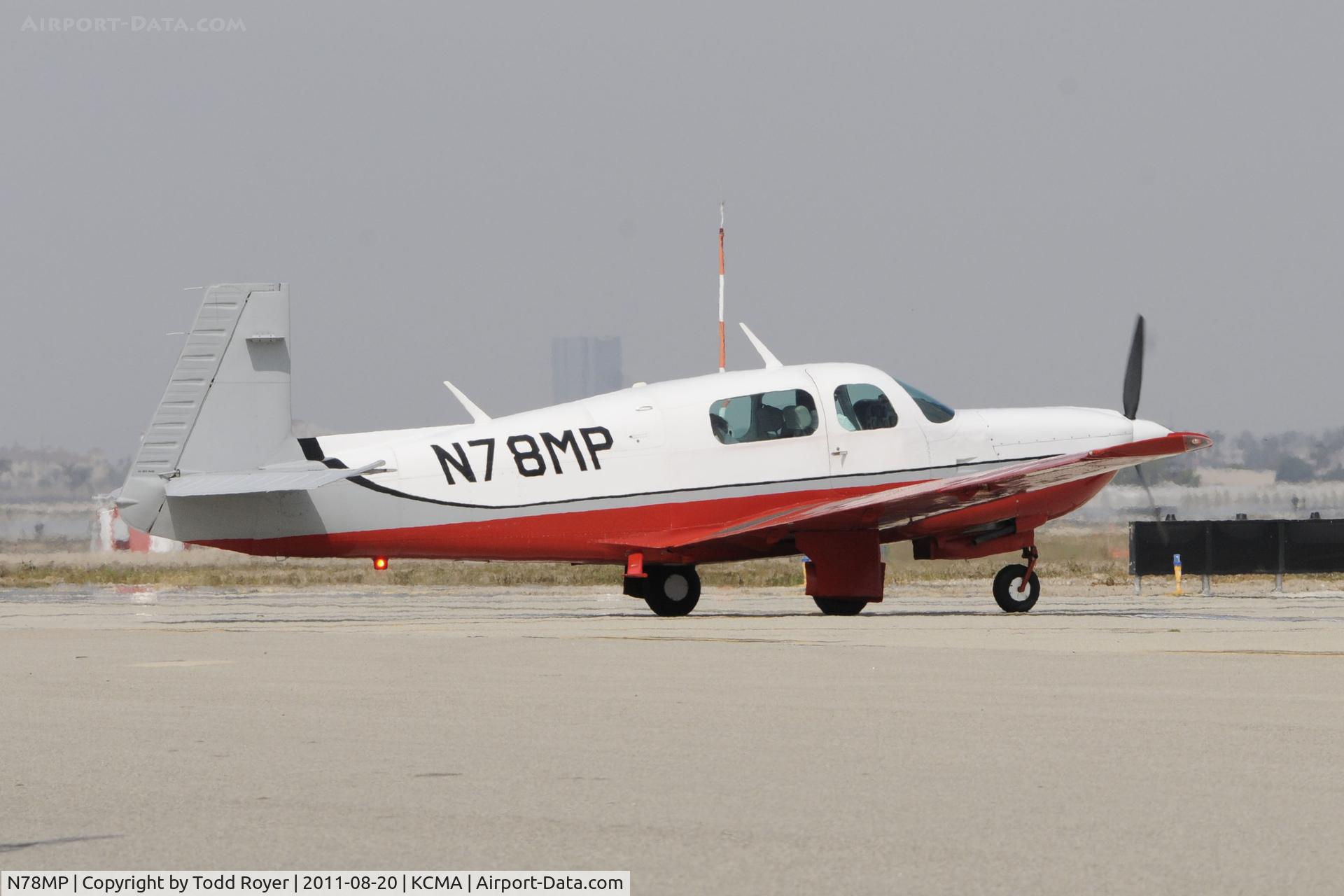 N78MP, 1988 Mooney M20L PFM C/N 26-0010, Taxi for departure