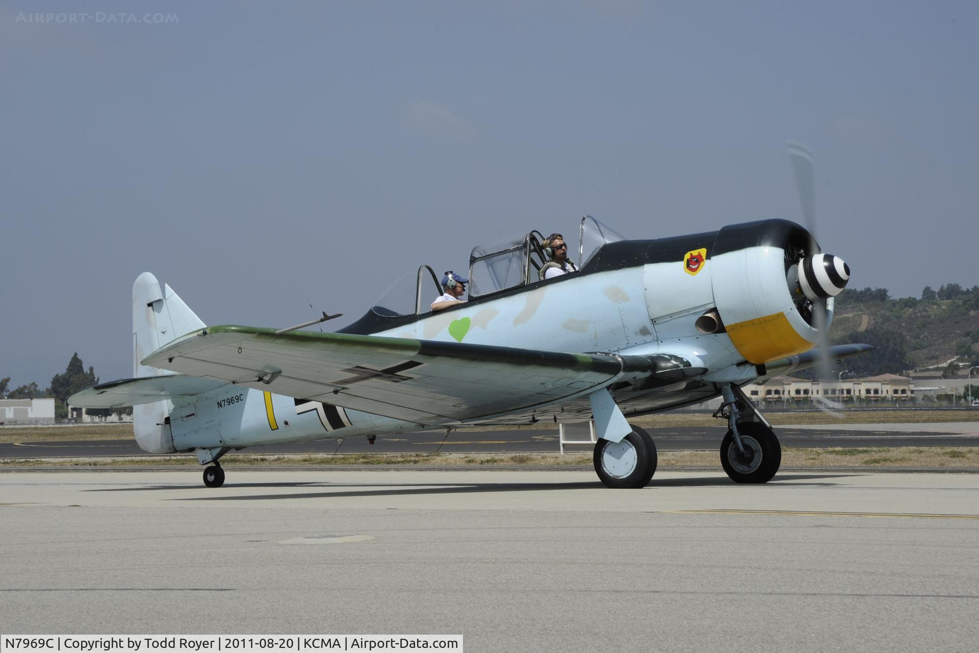 N7969C, North American SNJ-5 Texan Texan C/N 43974, Camarillo airshow 2011