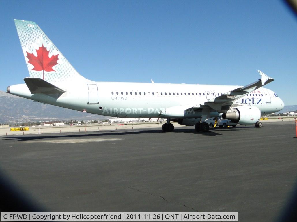 C-FPWD, 1991 Airbus A320-211 C/N 231, Parked at Atlantic Executive Terminal