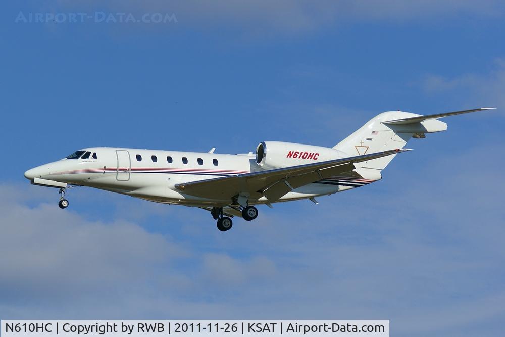 N610HC, 1998 Cessna 750 Citation X C/N 7500054, Landing 30L
