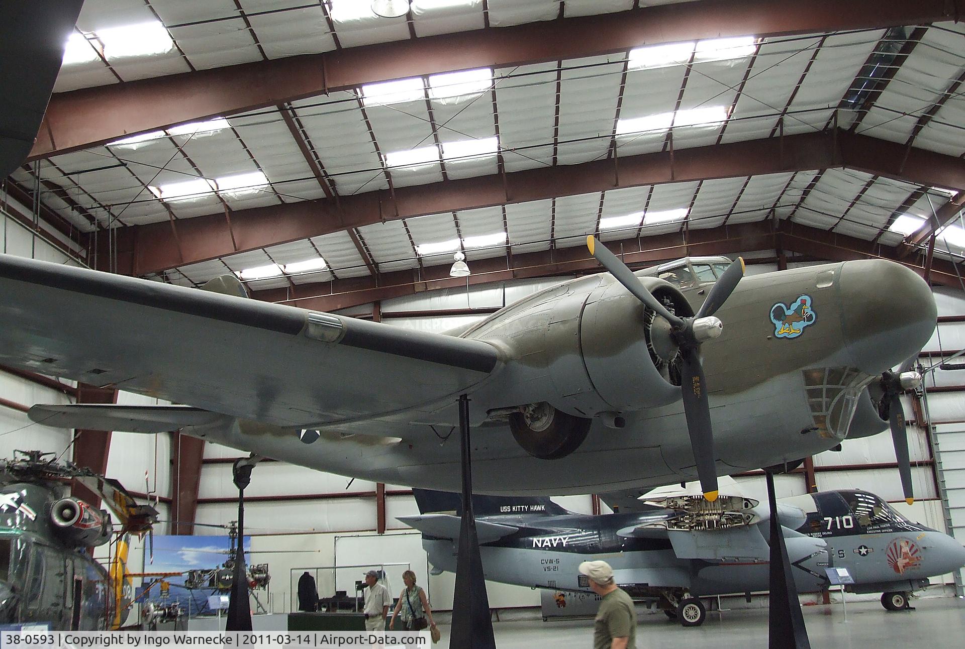 38-0593, 1938 Douglas B-18B Bolo C/N 2643, Douglas B-18B Bolo at the Pima Air & Space Museum, Tucson AZ