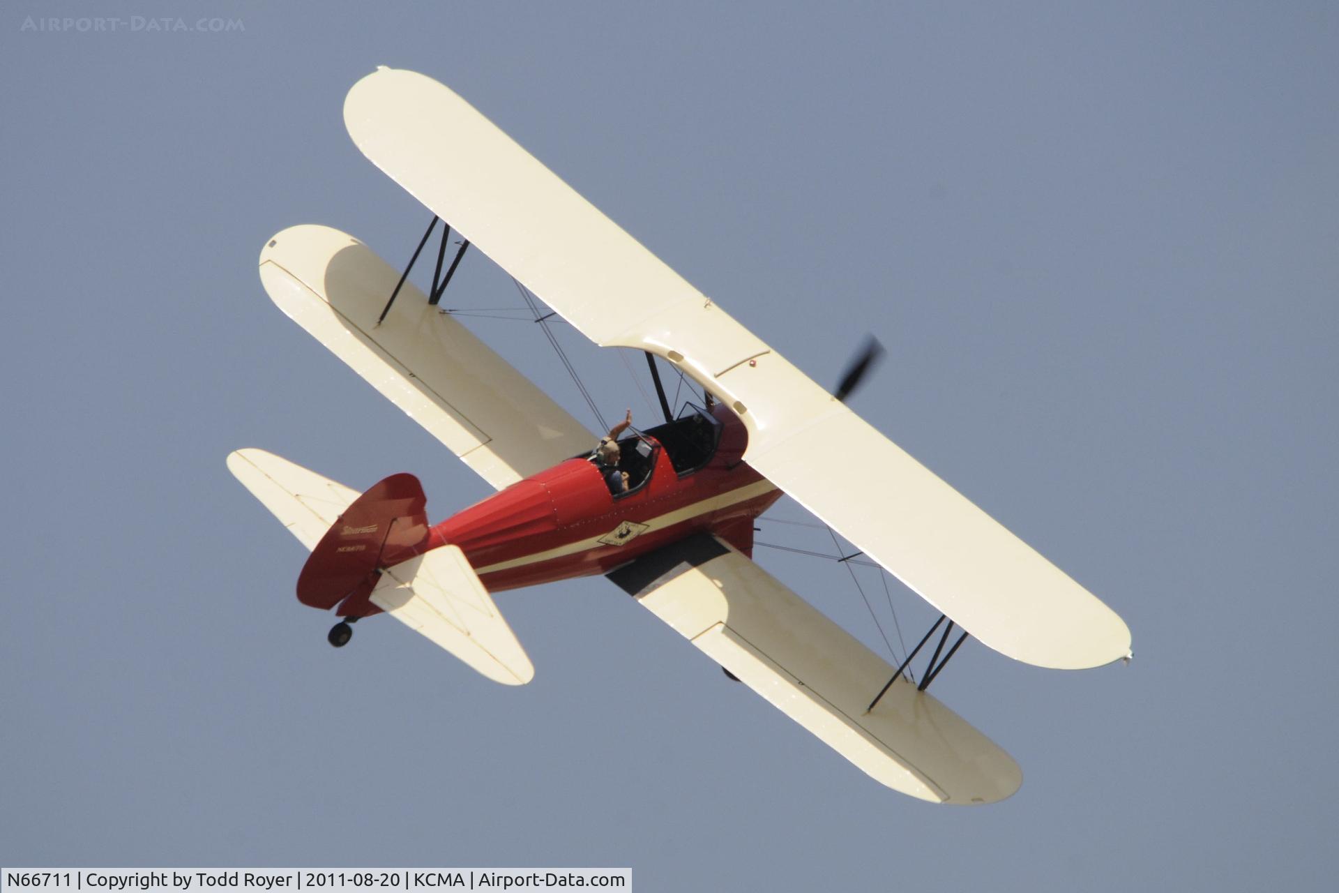 N66711, 1941 Boeing IB75A C/N 75-1675, Camarillo Airshow 2011