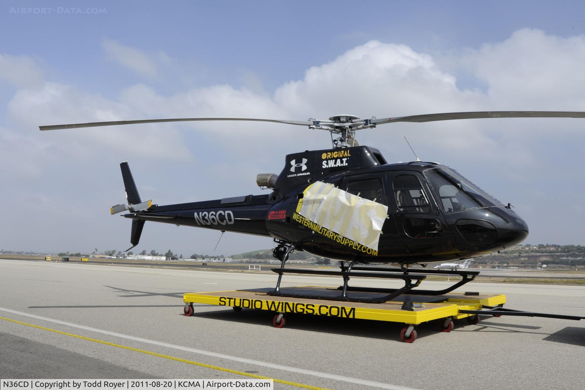 N36CD, 2009 Eurocopter AS-350B-3 Ecureuil Ecureuil C/N 4657, Camarillo airshow 2011