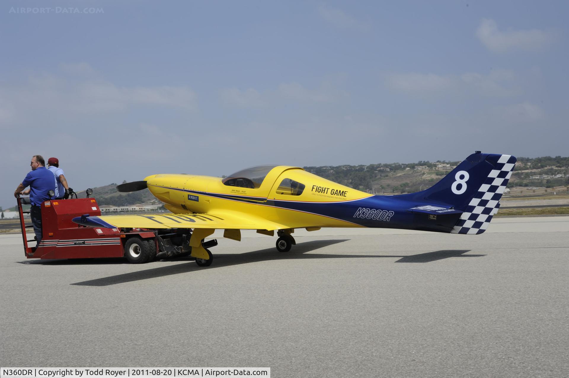 N360DR, 1991 Lancair 360 C/N 605-320-351FB, Camarillo Airshow 2011